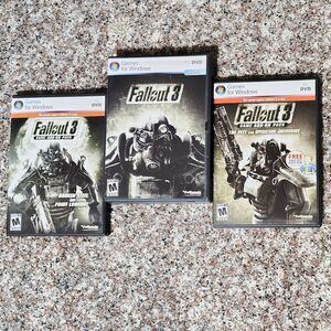 FALLOUT 3 PC LOT Pitt Operation Anchorage * Broken Steel * Point Lookout